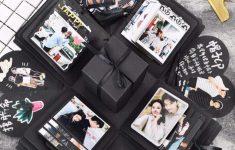 2 Vintage Polaroid Album Ideas to Apply Detail Feedback Questions About Explosion Box Scrapbook Creative Diy