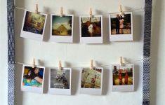 2 Vintage Polaroid Album Ideas to Apply Diy Picture Frame With Hanging Pictures Polaroid Picture Frame Ideas