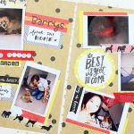 2 Vintage Polaroid Album Ideas to Apply Polaroid Scrapbook Fujifilm Instax Puppys First Day Home
