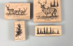 3 Important Things You Must Add in Your Hunting Scrapbook Pages Noble Deer Rubber Stamp Set Hunting Camping And 50 Similar Items