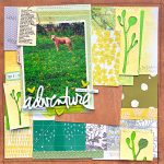 3 Important Things You Must Add in Your Hunting Scrapbook Pages Scrapbook Ideas For Using A Pieced Or Collage Base As A Backdrop