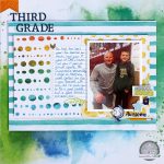 3 Tips to Choose Multi Photo Scrapbook Layouts in the Store Back To School Scrapbook Layout Paper House Productions Blog