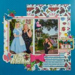 3 Tips to Choose Multi Photo Scrapbook Layouts in the Store Cheshire Cat Layout Scrapbook With Lynda