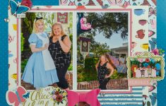 3 Tips to Choose Multi Photo Scrapbook Layouts in the Store Cheshire Cat Layout Scrapbook With Lynda