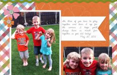 3 Tips to Choose Multi Photo Scrapbook Layouts in the Store January Sketch Of The Sharing Memories Scrapbooking