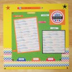 3 Tips to Choose Multi Photo Scrapbook Layouts in the Store School Scrapbook Page School Scrapbook Layout 12 X 12 Scrapbook Star Student School Pictures First Day Of School Grade School
