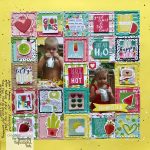 3 Tips to Choose Multi Photo Scrapbook Layouts in the Store Sunkissed Scrapbook Layout Simple Stories