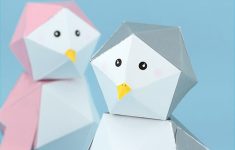 3d Craft Paper 3d Free Printable Penguin Paper Toy 3d craft paper|getfuncraft.com