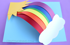 3d Crafts With Paper 3d Paper Rainbow Kids Craft 3d crafts with paper|getfuncraft.com