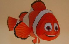 3d Crafts With Paper Finding Nemo Clown Fish 3d Paper Crafts Paper Model 3d crafts with paper|getfuncraft.com