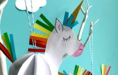 3d Crafts With Paper Unicorn Paper Craft 3d crafts with paper|getfuncraft.com