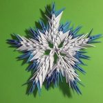 3d Snowflakes Paper Craft 3d Origami Snowflake Tutorial Instruction 3d snowflakes paper craft|getfuncraft.com