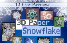 3d Snowflakes Paper Craft 3d Paper Snowflakes 1 3d snowflakes paper craft|getfuncraft.com