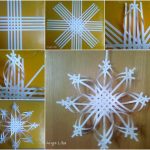 3d Snowflakes Paper Craft Creative Ideas Diy 3d Paper Snowflake Christmas Ornament 3d snowflakes paper craft|getfuncraft.com