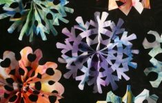 3d Snowflakes Paper Craft Easy 3d Snowflakes For Kids Accordion Fold 3d snowflakes paper craft|getfuncraft.com
