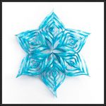 3d Snowflakes Paper Craft Paper Craft Snowflake 3d snowflakes paper craft|getfuncraft.com