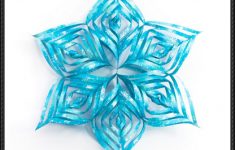 3d Snowflakes Paper Craft Paper Craft Snowflake 3d snowflakes paper craft|getfuncraft.com
