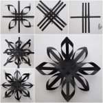 3d Snowflakes Paper Craft Quilling Paper Weave Snowflake 3d snowflakes paper craft|getfuncraft.com
