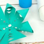 3d Snowflakes Paper Craft Step 6 3d Snowflake Craft 3d snowflakes paper craft|getfuncraft.com