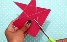 4th Of July Paper Crafts 4th Of July Easy Crafts Cut The Star Shape Out Of The Paper 4th of july paper crafts|getfuncraft.com
