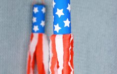 4th Of July Paper Crafts 4th Of July Windsock Toilet Paper Roll Craft 4th of july paper crafts|getfuncraft.com