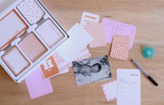 A Baby Book Scrapbook for a Photo Album Becky Higgins How To Set Up A Ba Album