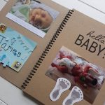 A Baby Book Scrapbook for a Photo Album Miracle Mumma Ba Scrapbook For Preemie Milestone Cards