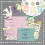 A Baby Book Scrapbook for a Photo Album My Middle Son From Positive To Birth