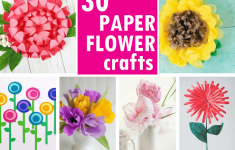 Adult Paper Crafts Paper Flowers Roundup Image Hero adult paper crafts|getfuncraft.com