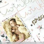 Amazing Scrapbooking Pages Baby Ideas Ba Scrapbooking Layout Heather Leopard For Pebbles Inc