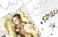 Amazing Scrapbooking Pages Baby Ideas Ba Scrapbooking Layout Heather Leopard For Pebbles Inc