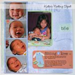 Amazing Scrapbooking Pages Baby Ideas Katies Nesting Spot Ba Boy Scrapbook Pages Using Double