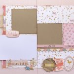Amazing Scrapbooking Pages Baby Ideas Little Ba Girl Be Your Own Kind Of Beautiful 2 Page