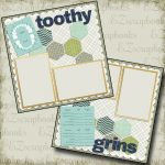 Amazing Scrapbooking Pages Baby Ideas Toothy Grins Boy Ba Dentist 2 Premade Scrapbook Pages Ez Layout 762 399