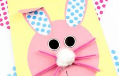Art And Craft From Paper Easy Paper Easter Bunny Craft 7 450x450 art and craft from paper|getfuncraft.com