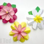 Art And Craft From Paper Paper Flowers art and craft from paper|getfuncraft.com