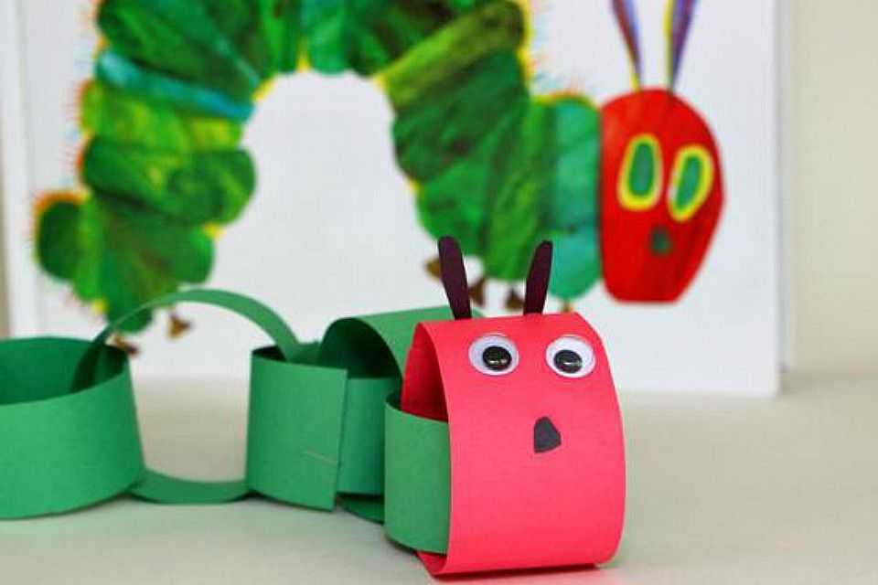 Art And Crafts With Paper 15 Very Hungry Caterpillar Crafts For Kids