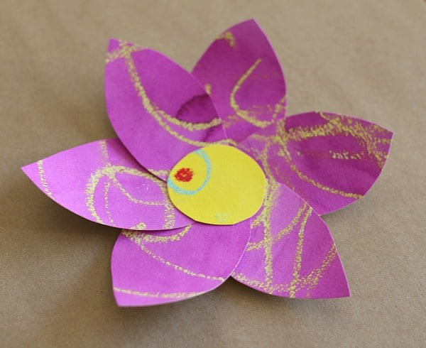 Art And Crafts With Paper 20 Gorgeous Flower Crafts Crafts For Kids