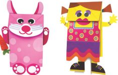 Art And Crafts With Paper Art And Craft Toys My Paper Bag Puppets Paper Craft Toys