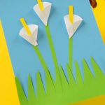 Arts And Crafts For Kids With Construction Paper Lovely Calla Lily Paper Craft For Kids arts and crafts for kids with construction paper |getfuncraft.com