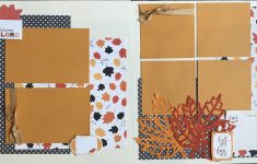 Autumn Scrapbook Layouts Ideas Autumn Colors Fall Days Are Fun Days 2 Page Scrapbooking Layout