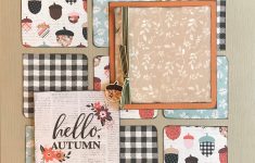 Autumn Scrapbook Layouts Ideas Hello Autumn Fall Family Fun 2 Page Scrapbooking Layout Kit Or