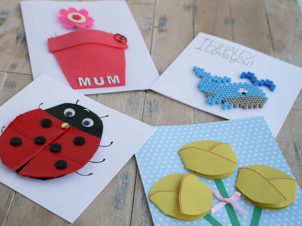 Awesome Papercraft Cards Ideas To Send 4 Easy Mothers Day Card Ideas Hobcraft Blog