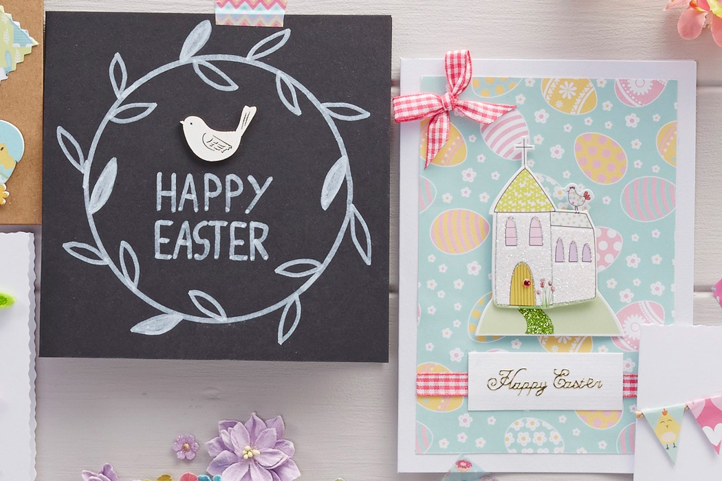 Awesome Papercraft Cards Ideas To Send How To Make A Church Topper Easter Card Hobcraft Blog