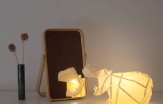 Awesome Papercraft Lamp Design For Home Decor Lamp Kits That Fold Into Geometric Papercraft Animals