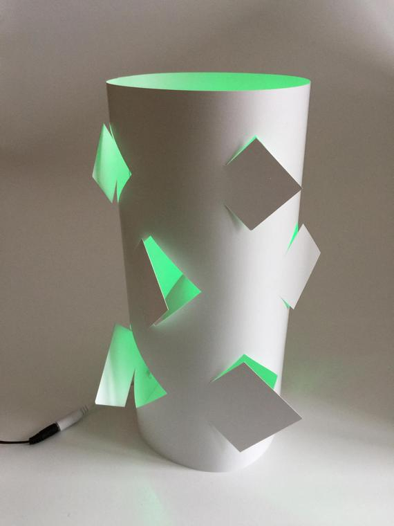 Awesome Papercraft Lamp Design For Home Decor Lamp Square Diy Paper Craft Kit