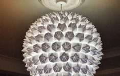 Awesome Papercraft Lamp Design For Home Decor Mttch Paper Craft Lamp Shade Made From 200 Decision