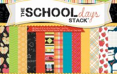 Back to school Scrapbook Ideas to Make School Days Paper Stack 12x12 180sheets