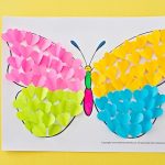 Butterfly Craft Paper Hellow Wonderful Butterfly Heart Craft 6 butterfly craft paper|getfuncraft.com