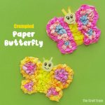 Butterfly Craft Paper Paper Butterfly Header butterfly craft paper|getfuncraft.com